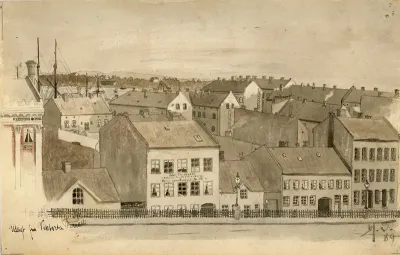 Udsigt fra Victoria Terrasse
