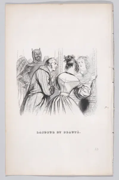 Ugliness and Beauty, from "The Complete Works of Béranger"
