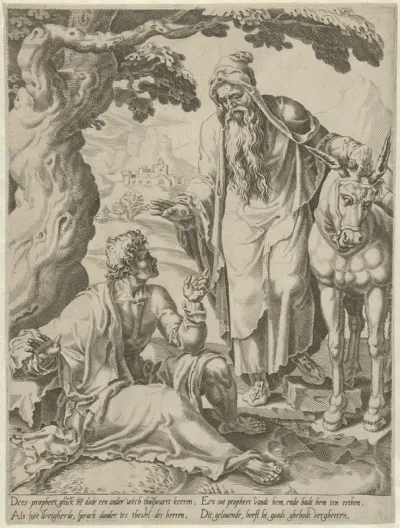 Uitnodiging van de profeet aan de godsman
