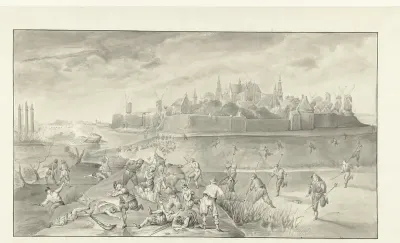 Uitval op de Boshuyser schans, 1574