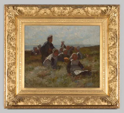 Uitwaaien in het duinlandschap