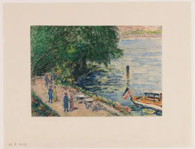 Uitzicht uit het Inselhotel op het meer van Konstanz en de promenade