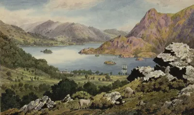 Ullswater from above Pattersdale