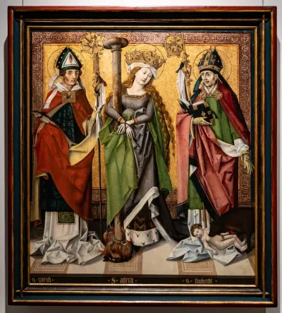 Ulrich von Augsburg, Afra von Augsburg und Simpertus von Augsburg