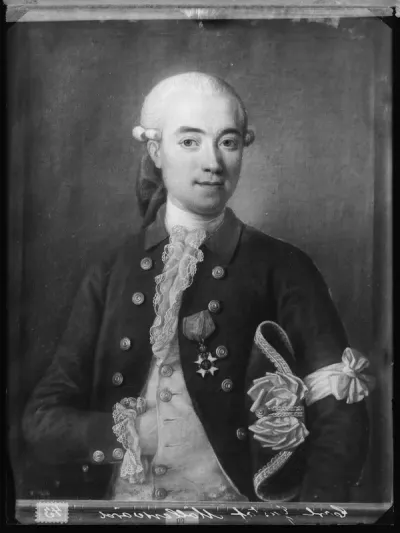 Ulrika Fredrica Pasch: "Carl Adolf Möllersvärd" n. vuodelta 1775