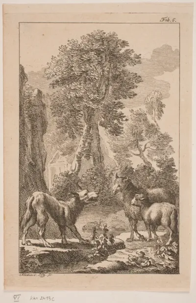 Ulven, Faaret og Lammet