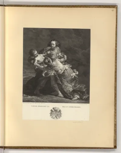 Ulysse enlevant le fils d'Andromaque