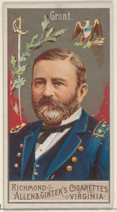 Ulysses S. Grant, from the Great Generals series (N15) for Allen & Ginter Cigarettes Brands