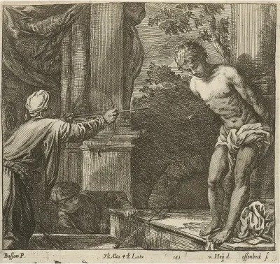 Umučenie sv. Sebastiána (?)