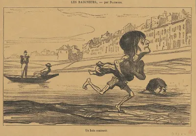 Un bain contrarié