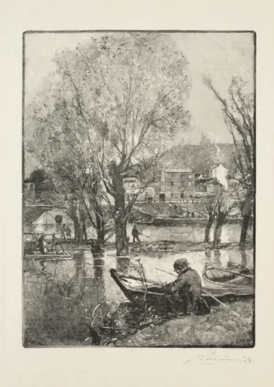 Un coin de l'Île de Billancourt