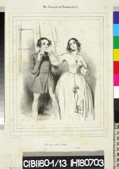 Un Couplet de Vaudeville, sarja, n:o 4, (Charivari)