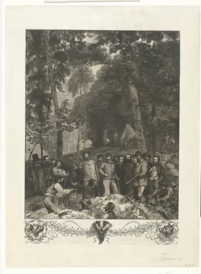 Un déterrage de blaireau