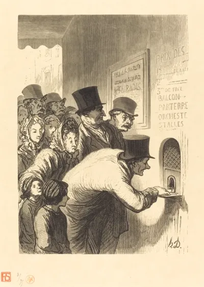 Un Guichet de théâtre