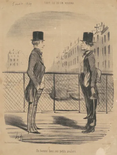 Un homme dans ses petits souliers