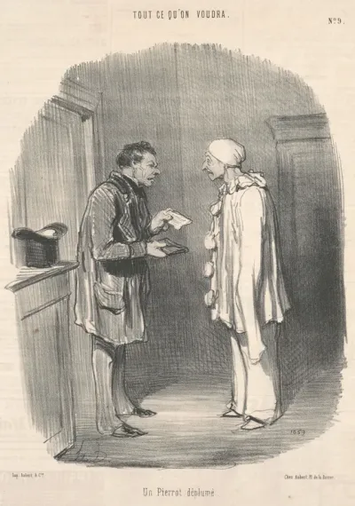 Un pierrot déplumé