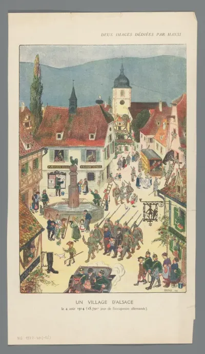 Un village d'Alsace