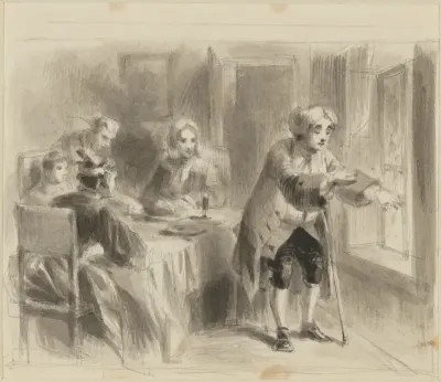 Uncle Toby and the Fly, from Laurence Sterne's "Tristram Shandy"