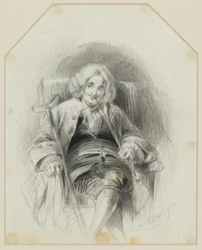 Uncle Toby, from Laurence Sterne's "Tristram Shandy"
