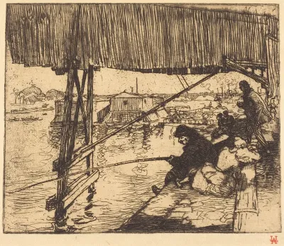 Under the Bridge of Bercy (Sous le pont de Bercy)