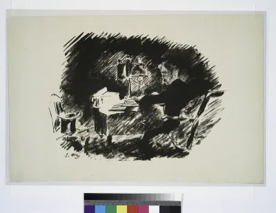 Under the Lamp, from The Raven