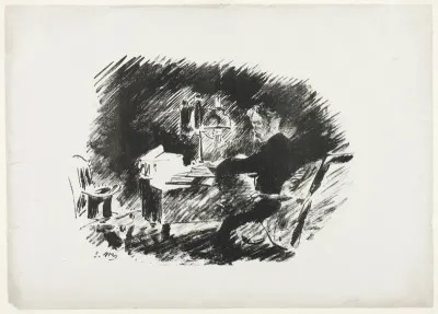 Under the Lamp ("Once upon a midnight dreary..."), from The Raven (Le Corbeau)