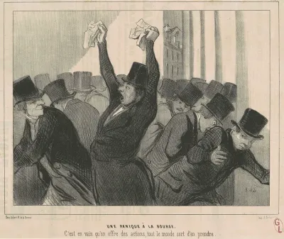 Une Panique a la bourse