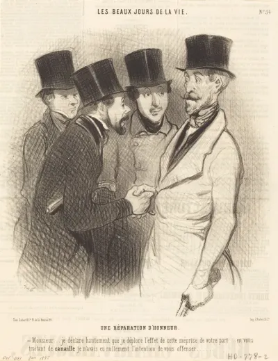 Une Réparation d'honneur