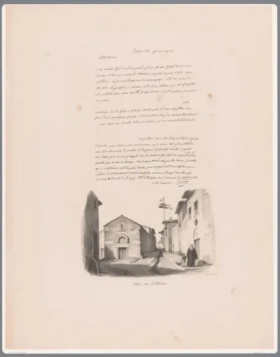 Une rue d'Athênes