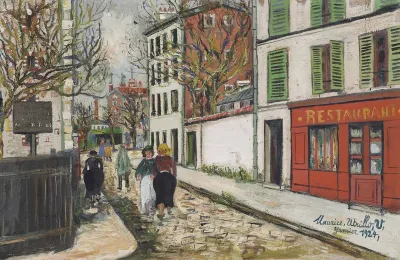 Une rue dans le XVIIe arrondissement