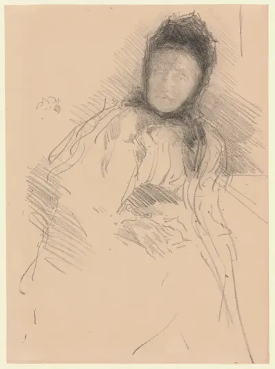 Unfinished Sketch of Lady Haden