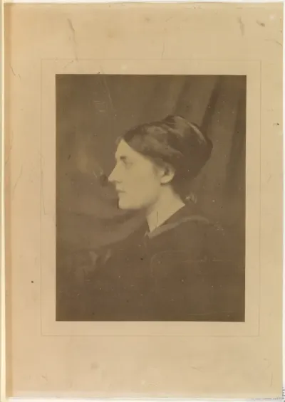 [Unidentified Woman in Profile]
