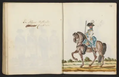 Uniform van een Hollandse karabinier