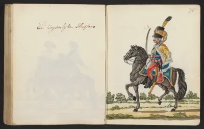 Uniform van een keizerlijke huzaar