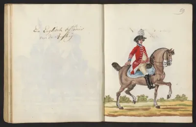 Uniform van Engelse cavalerie