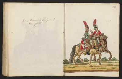 Uniformen van Franse cavalerie van Condé