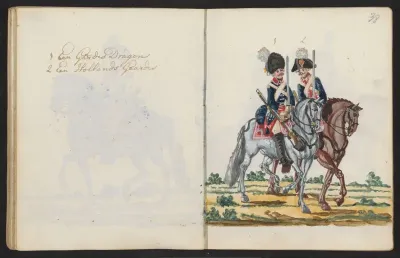 Uniformen van Gardes