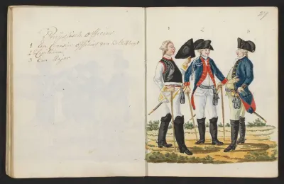 Uniformen van Pruisische officieren