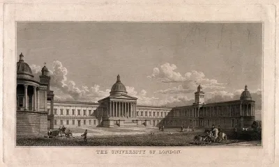 University College, London: the main building in Gower Street