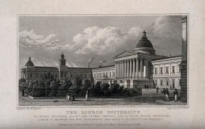 University College, London: the main building in Gower Street