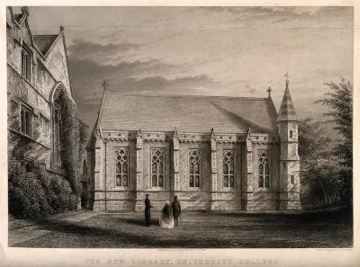 University College, Oxford: the library