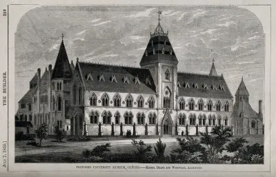 University Museum, Oxford: proposed sketch