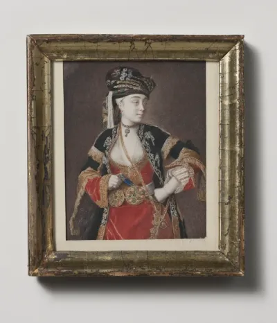 Unknown Lady in a Turkish costume