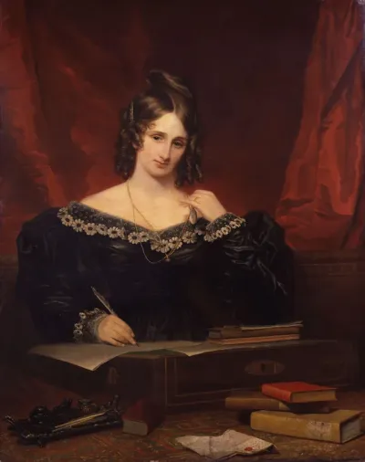 Unknown woman, formerly known as Mary Wollstonecraft Shelley