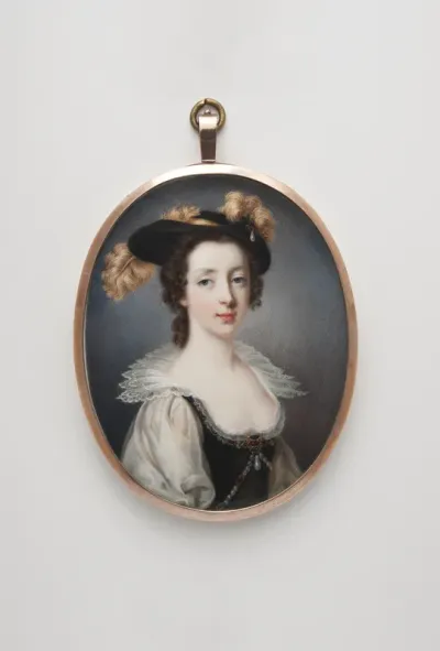 Unknown woman in a 17th Century costume