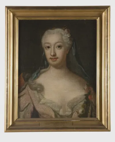 Unknown woman, member of the Reuterholm family, possibly Anna Katarina Reuterholm or Hedvig Sofia von Leopold