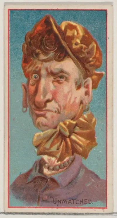 Unmatched, from the Jokes series (N87) for Duke brand cigarettes