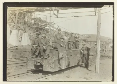 Untitled (A Fairly Modern Coal Mine, Electrified, In East Pennsylvania)