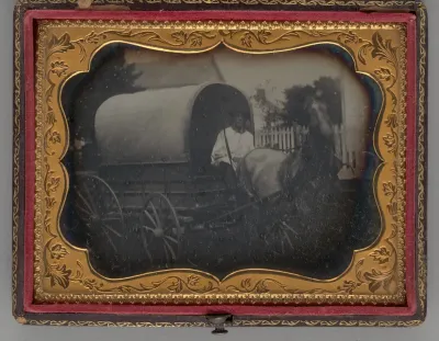 Untitled (Covered Wagon)