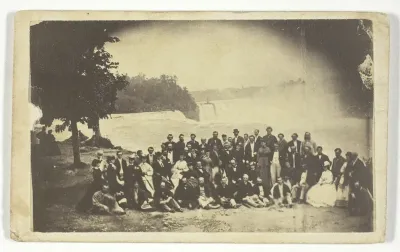 Untitled (Group at Niagara falls)